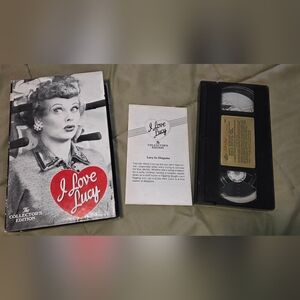 I Love Lucy VHS Volume 10 Collectors Edition Columbia House Video